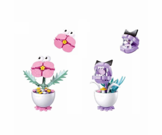 Sluban Flowers M38-P8029 Rostliny v květináči Displej 6 ks