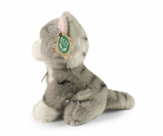 Rappa Plyšová kočka šedá 18 cm ECO-FRIENDLY