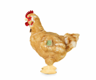 Rappa Plyšová slepice stojící 33 cm s vejcem ECO-FRIENDLY