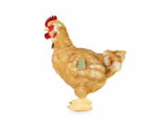 Rappa Plyšová slepice stojící 33 cm s vejcem ECO-FRIENDLY