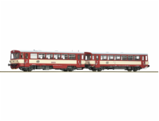 Roco Dieselový motorový vůz 810 328-5 s přípojným vozem Btax ČD, digitální - 7710022