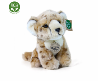 Rappa Plyšový gepard sedící 18 cm ECO-FRIENDLY