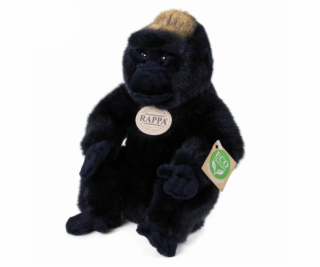 Rappa Plyšová opice gorila sedící 23 cm ECO-FRIENDLY