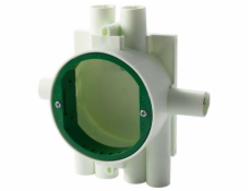 EGANT INSTALAČNÍ KRABICE NA 13MM DESKU S 8 KONEKTORY, 82x48mm