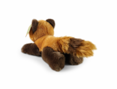 Rappa Plyšová panda červená ležící 20 cm ECO-FRIENDLY