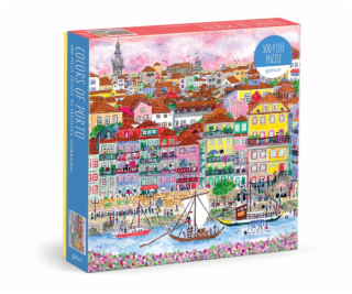 Galison Puzzle Barvy Porta Michael Storrings 500 dílků