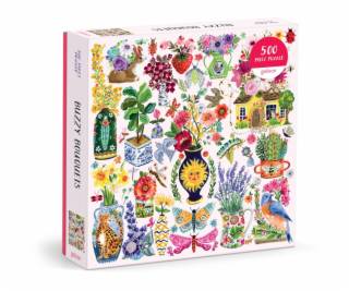 Galison Puzzle Květiny plné života 500 dílků
