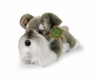 Rappa Plyšový pes knírač ležící 28 cm ECO-FRIENDLY