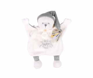 Doudou Dárková sada Plyšový muchláček medvídek s čepičkou...