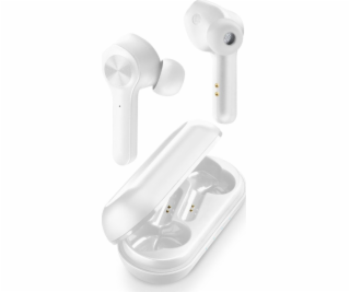 Úžasná sluchátka AQL BT EARPHONES ELUSION TWS UNIV. BÍLÝ