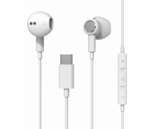 Beline Beline In-Ear Sluchátka USB-C SK194 Bílá