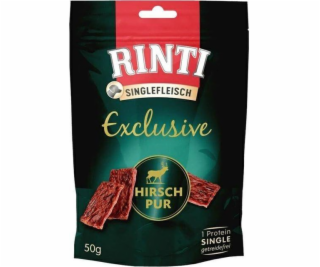 RINTI Singlefleisch Exclusive Deer - pamlsek pro psa - 50g