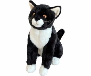 Dubi Plyšový medvídek Maskot, černý, sedící, 28 cm, mazli...