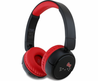 HelloKitty Bluetooth sluchátka s logem Hello Kitty, červená