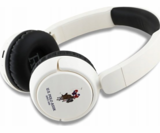Sluchátka US Polo Bluetooth USHPV6PUNH Bílé DH barevné logo