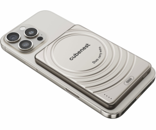 Cubenest Magnetická bezdrátová powerbanka SlimDual 5000 m...