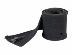 StarTech.com 40  (1m) Neoprene Cable Management Sleeve with Zipper & Buckle, 1.2  (3cm) Diameter, Computer/PC Power/Network/AV Cord Cover/Manager, Flexible Cable Organizer Wrap, Black - Cable Manager 