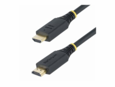 StarTech.com 30cm (1ft) High Speed HDMI Cable, 4K60Hz - Prémiove vysoká rychlost - kabel HDMI s ethernetem - HDMI s piny (male) do HDMI s piny (male) - 30 cm - odstínený - cerná - podpora 4K60Hz, podp