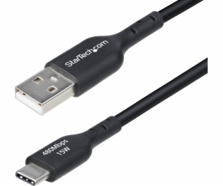StarTech.com 2m (6.6ft) USB-A to USB-C Charging Cable, Ch...
