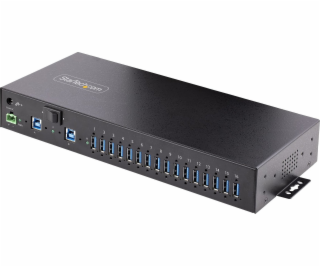 StarTech.com 16-Port Industrial USB 5Gbps Hub with Power ...