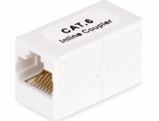 StarTech.com RJ45 Coupler, Inline Cat6 Coupler, Female to Female (F/F) T568 Connector, Unshielded Ethernet Cable Extension (IN-CAT6-COUPLER-U1) - Sítový propojovací kabel - RJ-45 (F) do RJ-45 (F) - ne