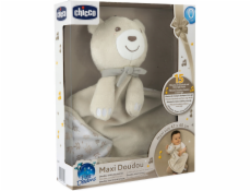 Chicco Plyšový medvěd s dekou 47x40 MAXI DOUDOU béžový