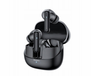 Yesido Sluchátka TWS26 BT 5.3 250mAh, ČERNÁ