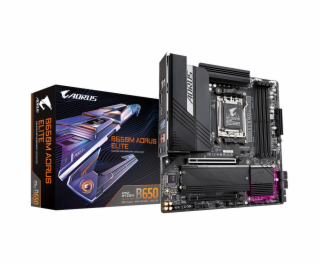 GIGABYTE B650M AORUS ELITE základní deska AMD B650 Zásuvk...