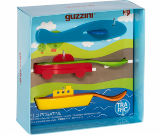 Guzzini TRAFFIC Dreiteiliges Kleinbesteck Set Assorted co...