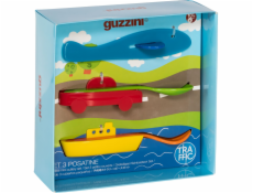 Guzzini TRAFFIC Dreiteiliges Kleinbesteck Set Assorted colors