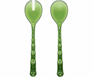 Guzzini VANITY Salatbesteck Water lily green