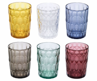 Guzzini VANITY Set aus 6 hohen Bechern Assorted colors