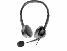 Axtel AXH-ACEUCD Sluchátka/náhlavní souprava Kabelová sluchátka Kancelář/Call Center USB Type-C / USB Type-A černá