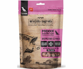 WIEJSKA ZAGRODA Pork ham - pamlsek pro psa - 100g