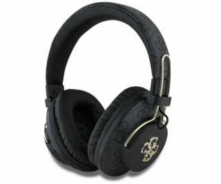Guess Sluchátka Bluetooth ENC Metal 4G Logo černá