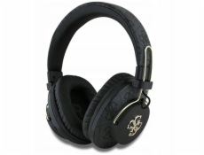 Guess Sluchátka Bluetooth ENC Metal 4G Logo černá