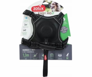 Zolux Postroj s automatickým vodítkem Easyride M černý