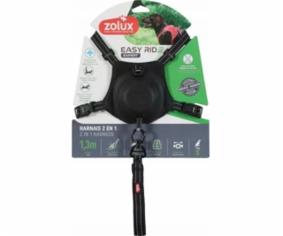 Zolux Postroj s automatickým vodítkem Easyride S černý