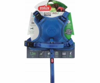 Zolux Postroj s automatickým vodítkem Easyride XL modrý