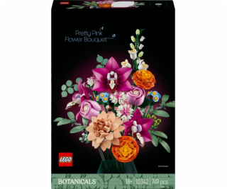 LEGO Botanicals Krásná kytice růžových květin 3 dílky. (1...