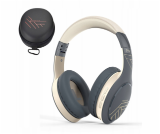 PowerLocus Bluetooth sluchátka P19 v asfaltově šedé barvě