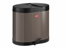 Wesco Odpadkový koš teplý šedý 2x15l BETA