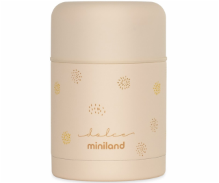Miniland 89491-DOLCE VANILKOVÁ TERMOSKA NA JÍDLA 600 ML