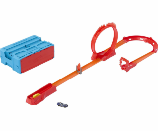 Hrací sada Mattel Hot Wheels Track Builder Stunt Fire Loo...