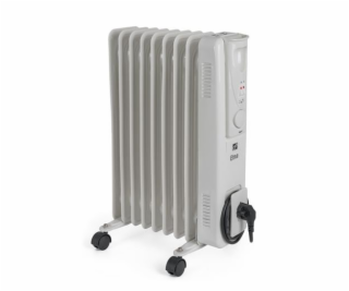 Olejový radiátor G21 Etna bílý, 9 žeber, 2000 W