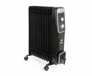 Olejový radiátor G21 Bromo černý, 11 žeber, 2500 W