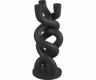 Home Styling Collection Svícen na 3 večeřní svíčky, KROUCENÉ
