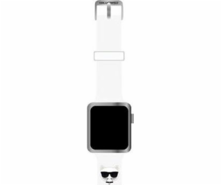 Karl Lagerfeld Řemínek KLAWMSLCW pro Apple Watch 4/5/6/7/...