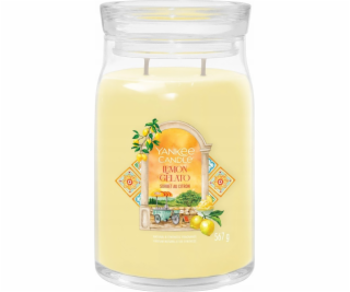 Yankee Candle Signature Lemon Gelato svíčka velká 567 g