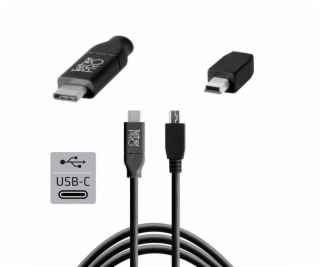 Tether Tools USB-C zu 2.0 Mini B 5-Pin 4,60m schwarz